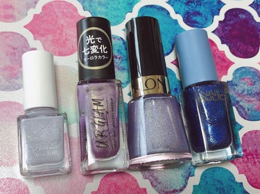 UR GLAM　COLOR NAIL SELECTION PU1＜オーロラカラー＞/U R GLAM/マニキュアを使ったクチコミ（2枚目）