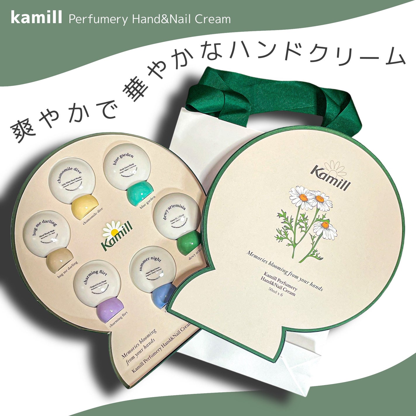 パフューマリー ハンド&ネイルクリーム デューイアルテミシア 50ml/カミール/ハンドクリームを使ったクチコミ(1枚目)