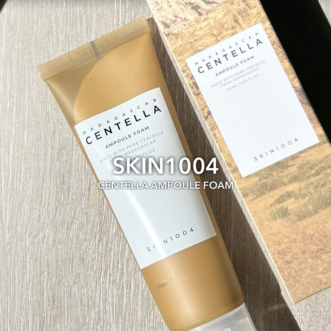 センテラ アンプルフォーム/SKIN1004/洗顔フォームを使ったクチコミ（1枚目）