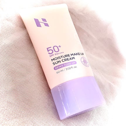 モイスチャーメイクアップサンクリーム/HOLIKA HOLIKA/日焼け止めクリームを使ったクチコミ(1枚目)