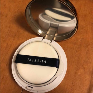 M クッション ファンデーション(モイスチャー)/MISSHA/クッションファンデーションを使ったクチコミ（1枚目）