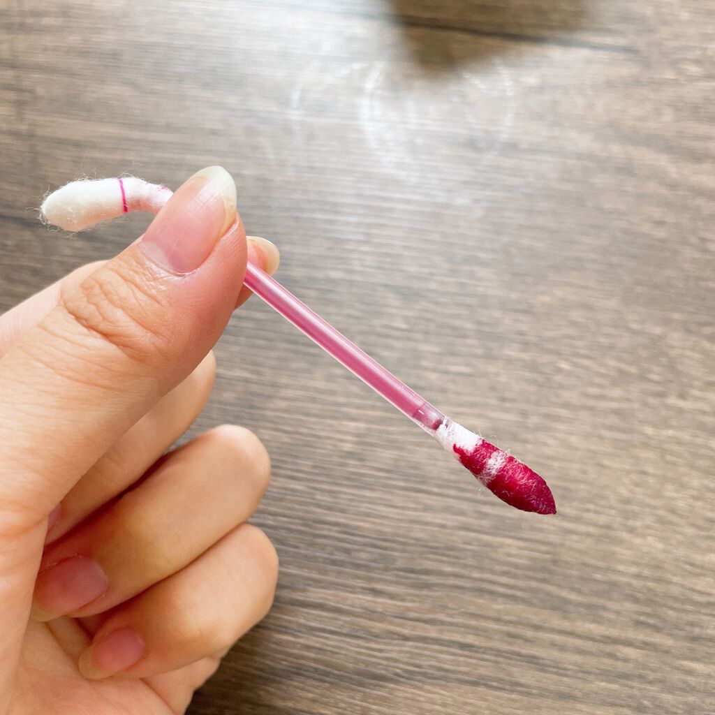 シガレット リキッドティント/FOMOMY/リップティントを使ったクチコミ（3枚目）