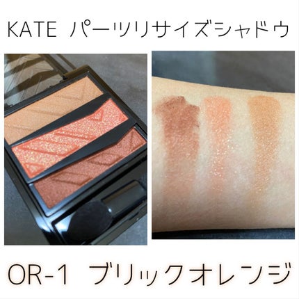 パーツリサイズシャドウ/KATE/アイシャドウパレットを使ったクチコミ(3枚目)