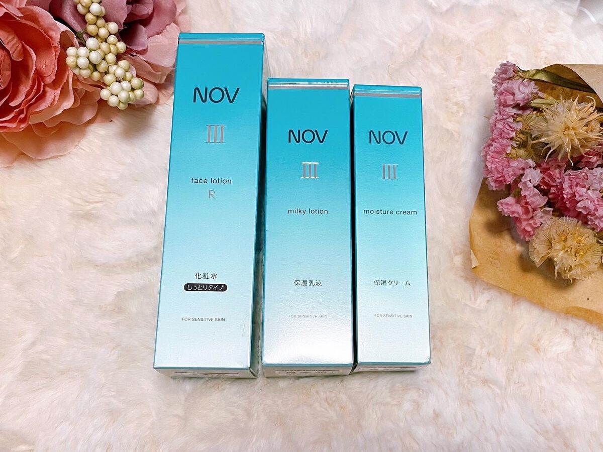 Ⅲ モイスチュアクリーム/NOV/フェイスクリームを使ったクチコミ(1枚目)