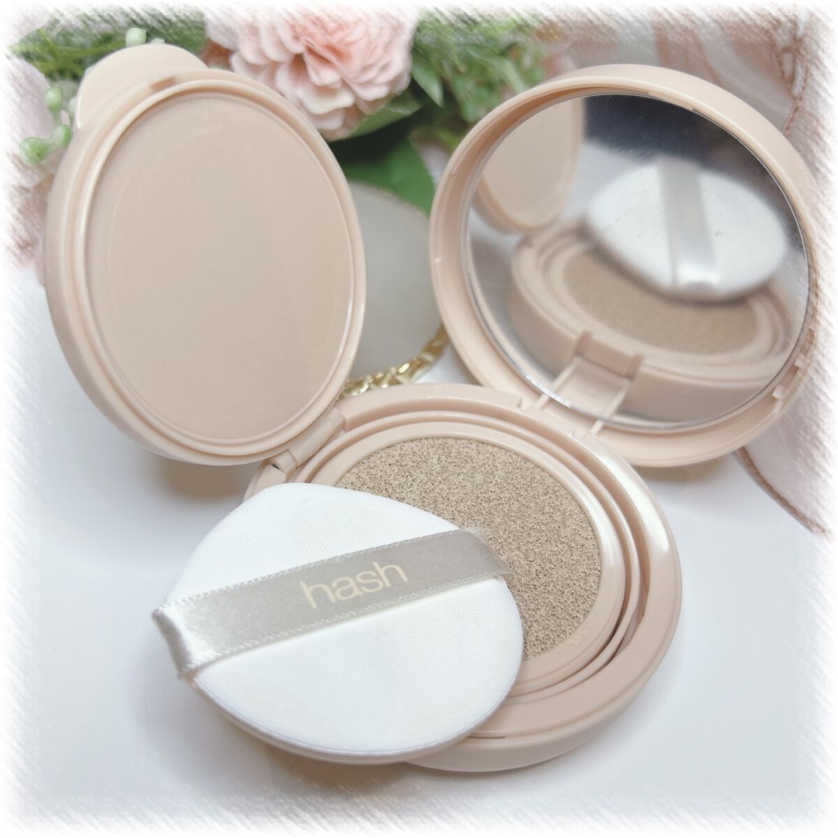 クラウド スキン グロー クッション XX01 ホンデ/HASH/クッションファンデーションを使ったクチコミ（3枚目）