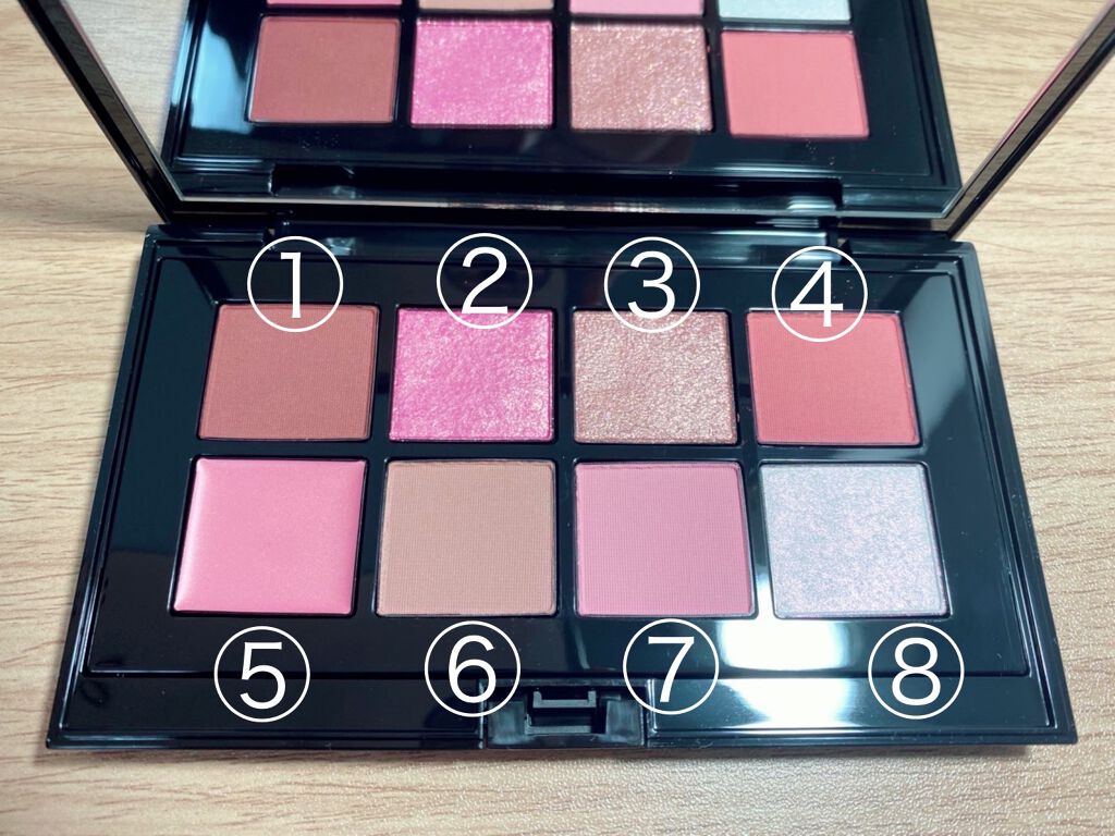 コンパクトアディクション “エターナル イン ピンク”/ADDICTION/アイシャドウパレットを使ったクチコミ(1枚目)