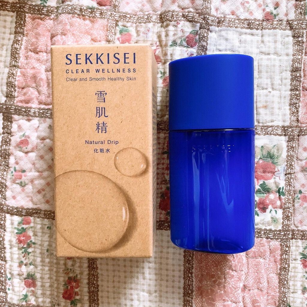 クリアウェルネス ナチュラル ドリップ/雪肌精/化粧水を使ったクチコミ（1枚目）