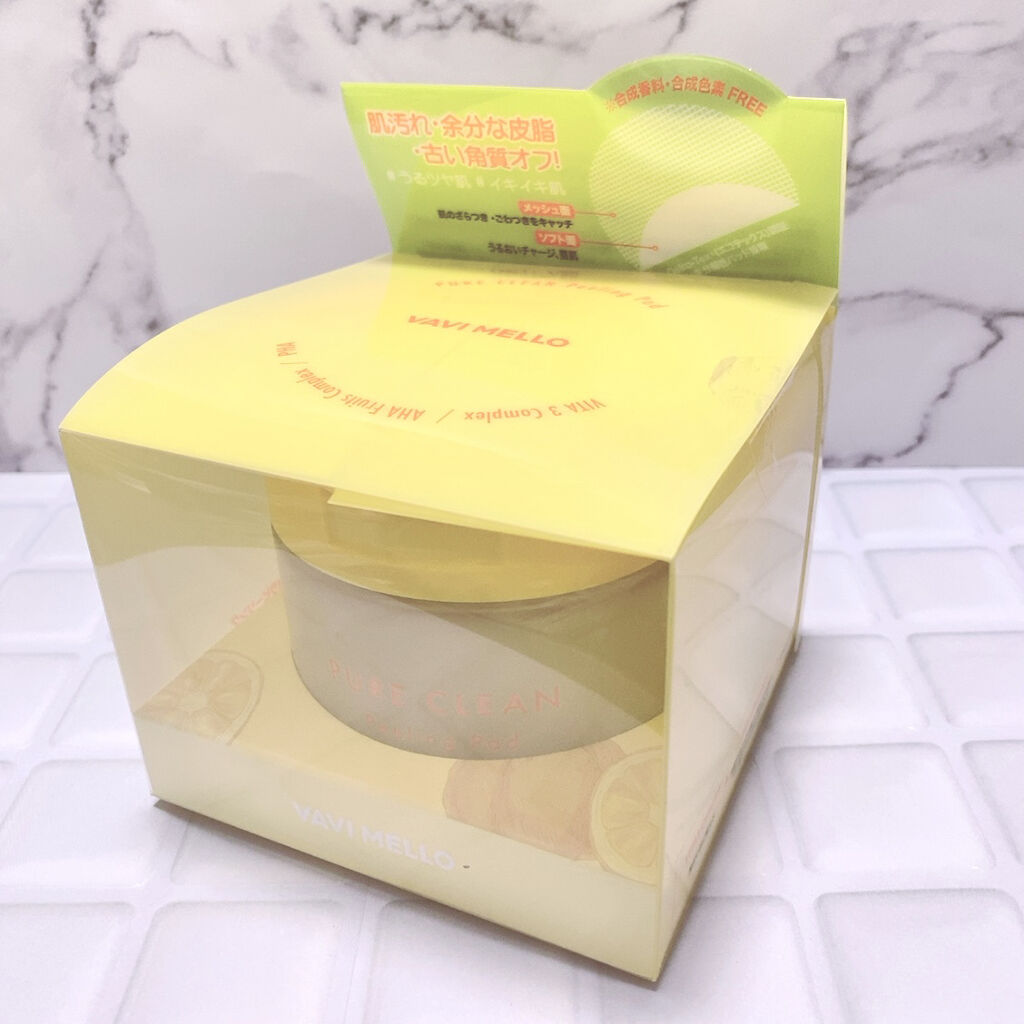 ピュアクリーンピーリングパッド/VAVI MELLO/ピーリングを使ったクチコミ（2枚目）