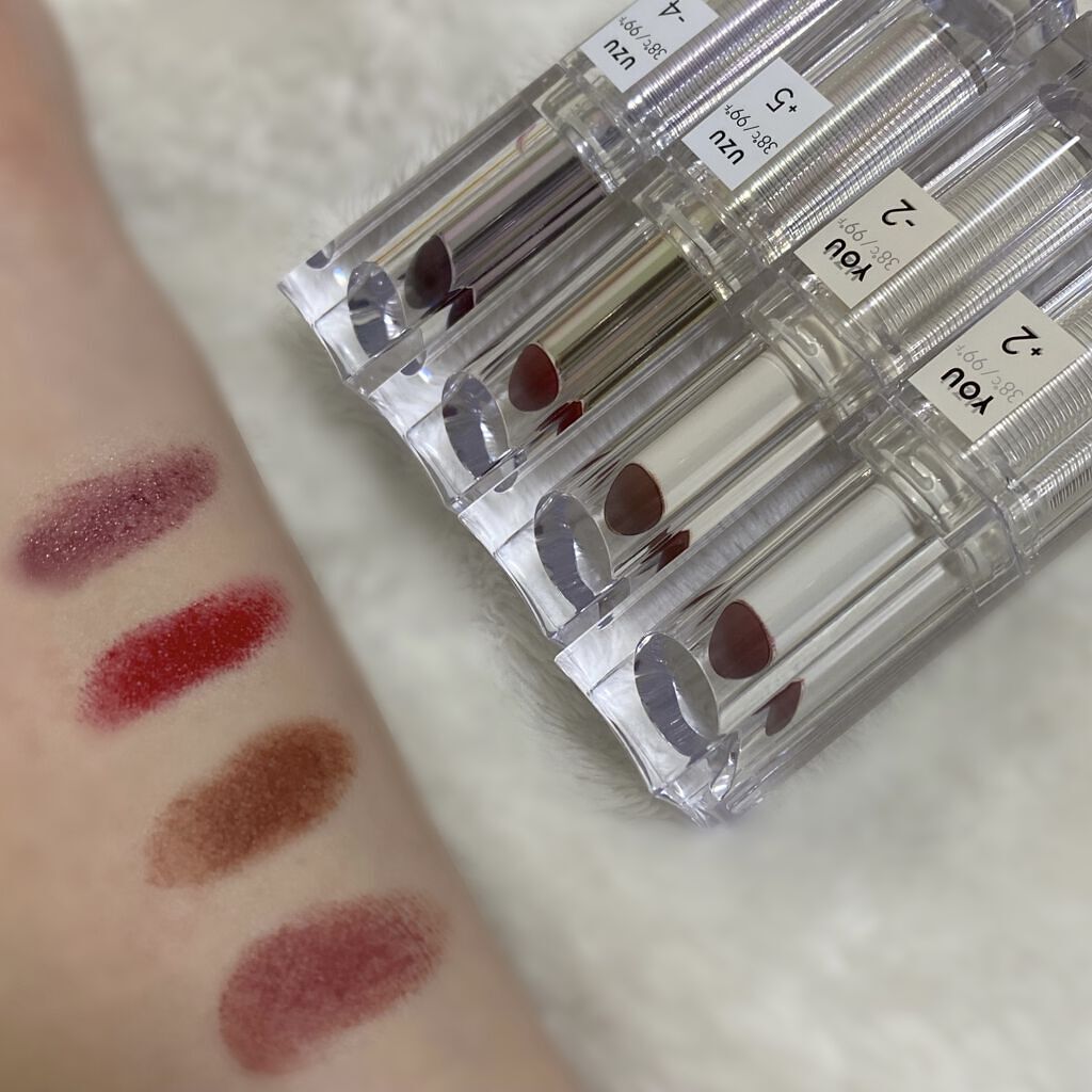 38°c/99°F   LIP COLLECTION BOOK RED edition/宝島社/雑誌を使ったクチコミ（2枚目）