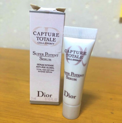 【旧】カプチュール トータル セル ENGY スーパー セラム/Dior/美容液を使ったクチコミ(1枚目)
