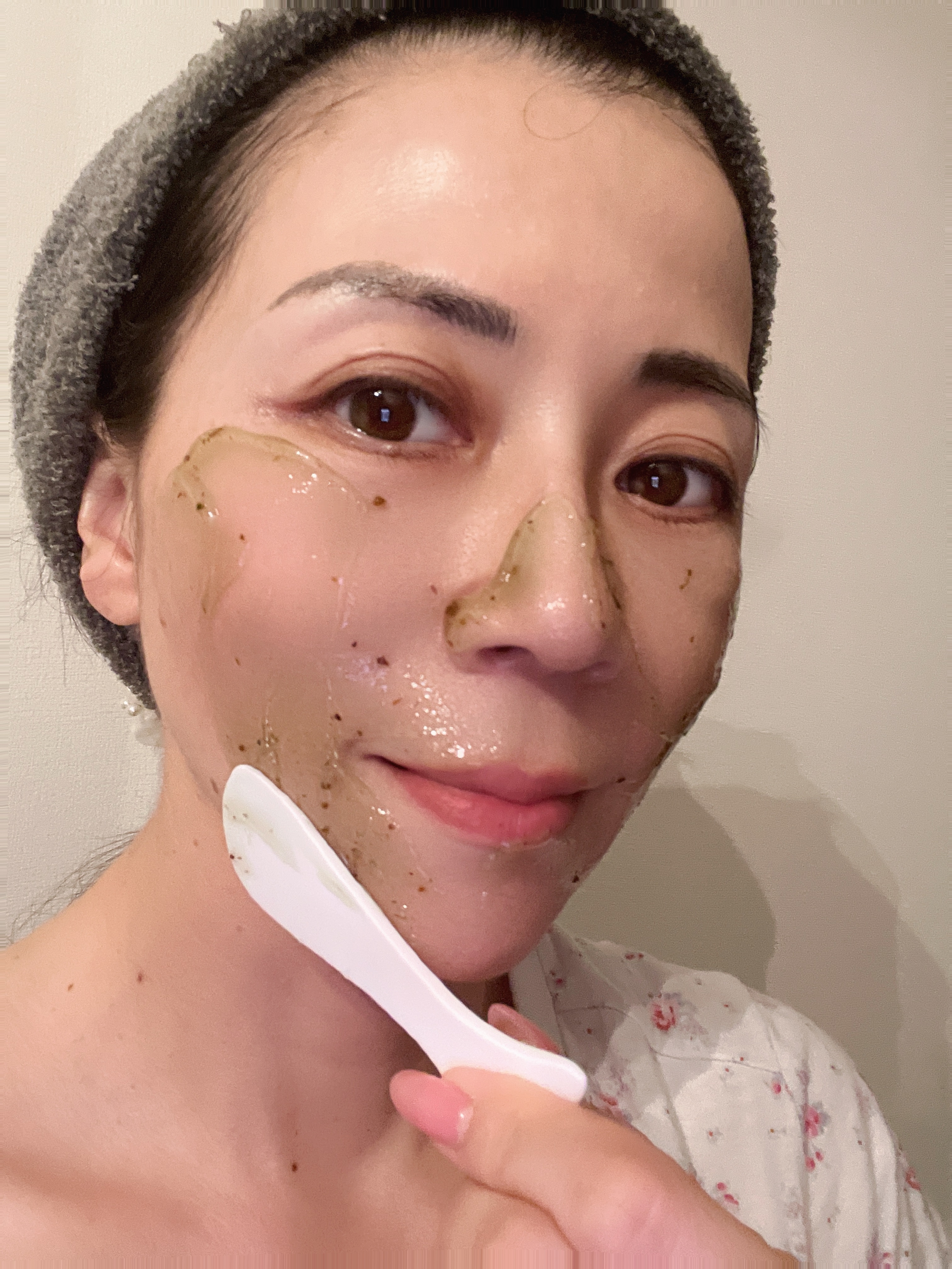 ティーツリーピュリファイングマスク/BONABELLA/洗い流すパック・マスクを使ったクチコミ（3枚目）