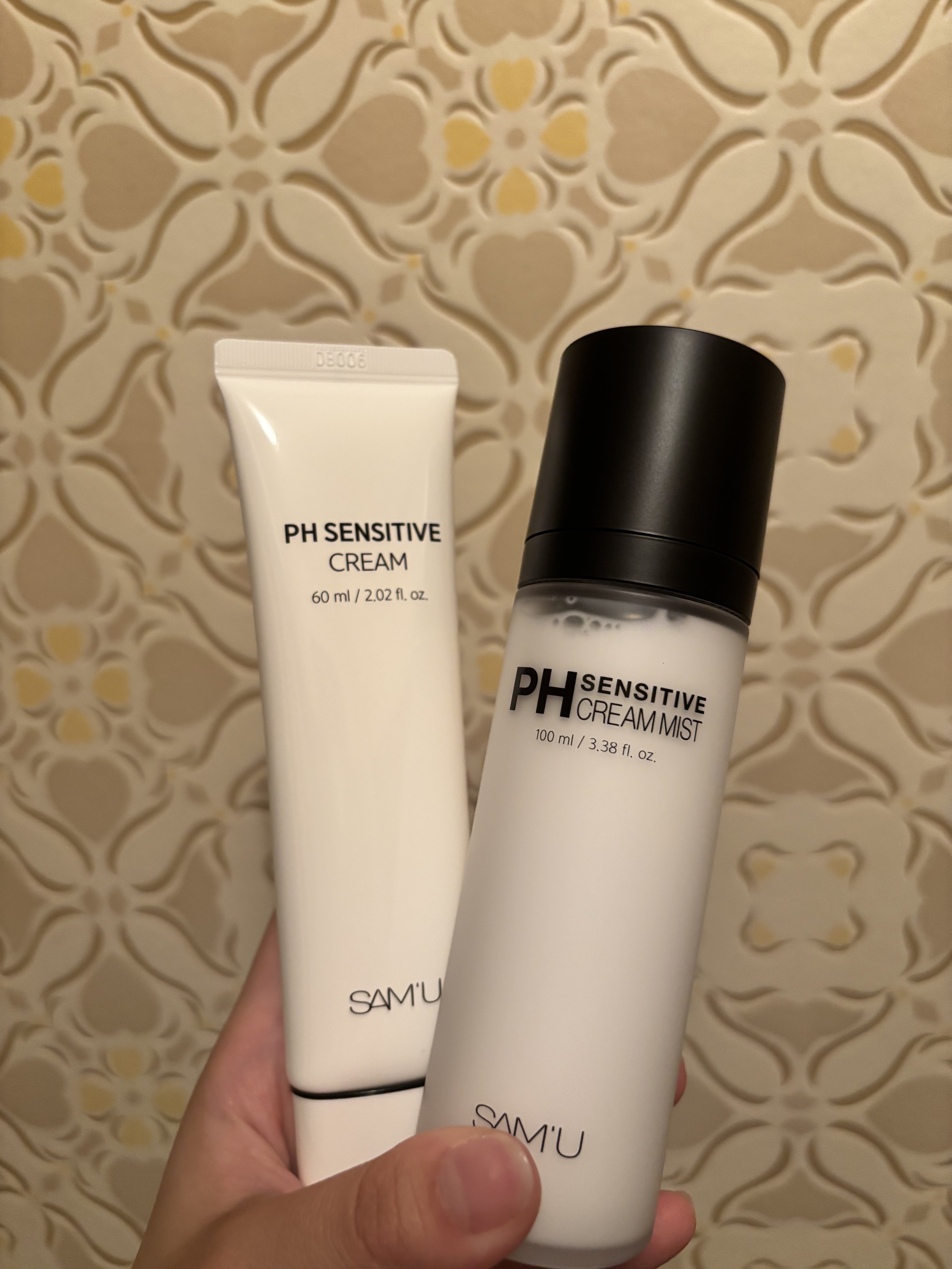 PHセンシティブクリームミスト/SAM'U/ミスト状化粧水を使ったクチコミ（1枚目）