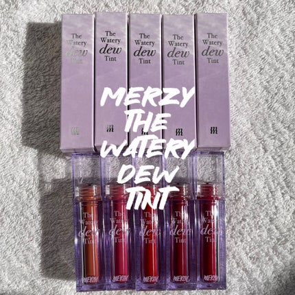 ザ ウォータリーデューティント/MERZY/リップティントを使ったクチコミ(1枚目)