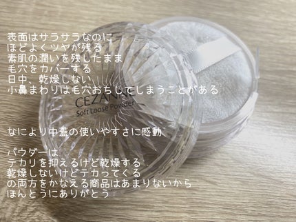 うるふわ仕上げパウダー/CEZANNE/ルースパウダーを使ったクチコミ(4枚目)