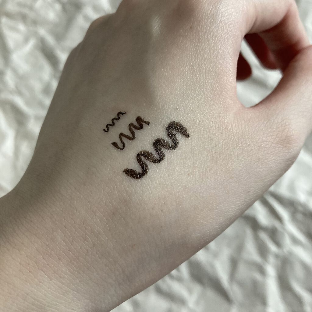 スキルレスライナー/LUMIURGLAS/リキッドアイライナーを使ったクチコミ（2枚目）