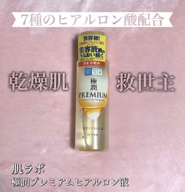 肌ラボ
極潤プレミアムヒアルロン液
💰¥900（税別）

LIPSを通じて肌ラボ様から極潤プレミアムヒアルロン液を頂きました🎁
ありがとうございます😊
それでは早速レビューさせていただきます🙌🏻


参