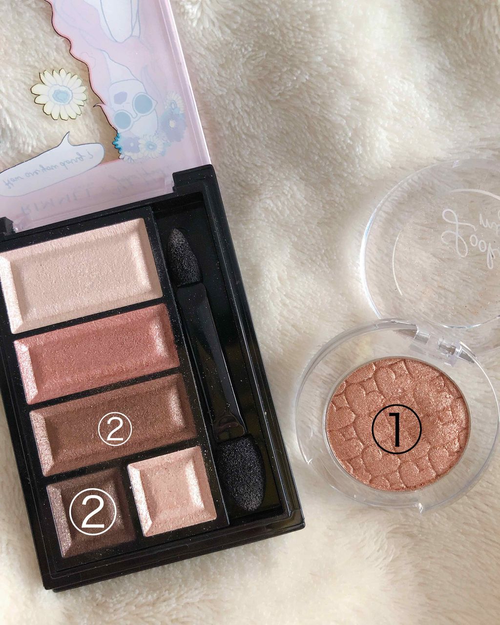 ショコラスウィート アイズ/リンメル ロンドン/アイシャドウパレットを使ったクチコミ（2枚目）