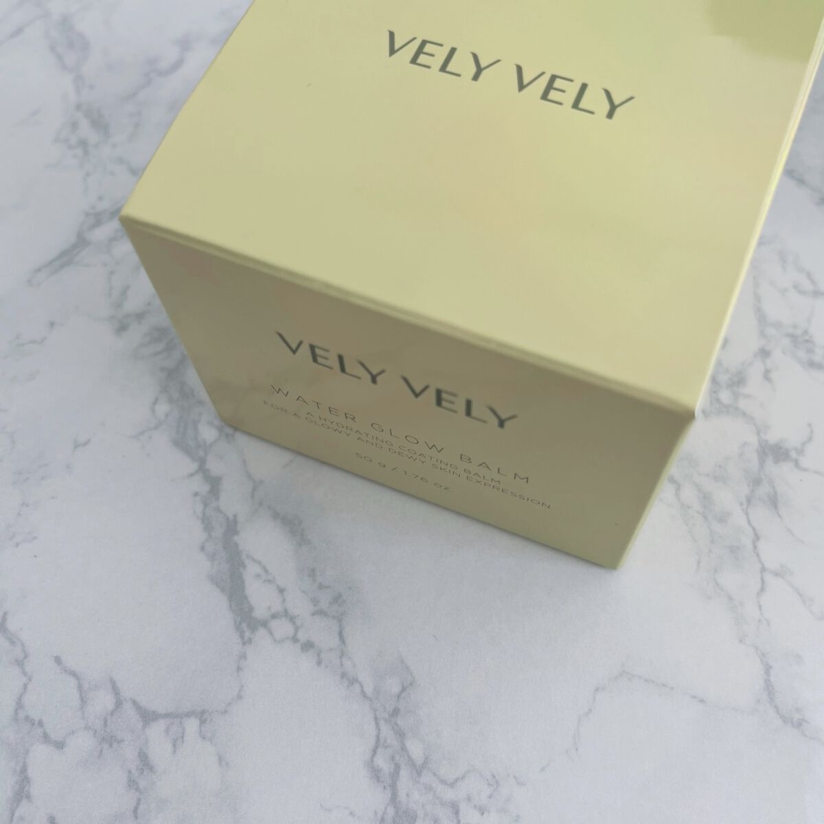 ウォーターグローバーム/VELY VELY/フェイスクリームを使ったクチコミ（2枚目）