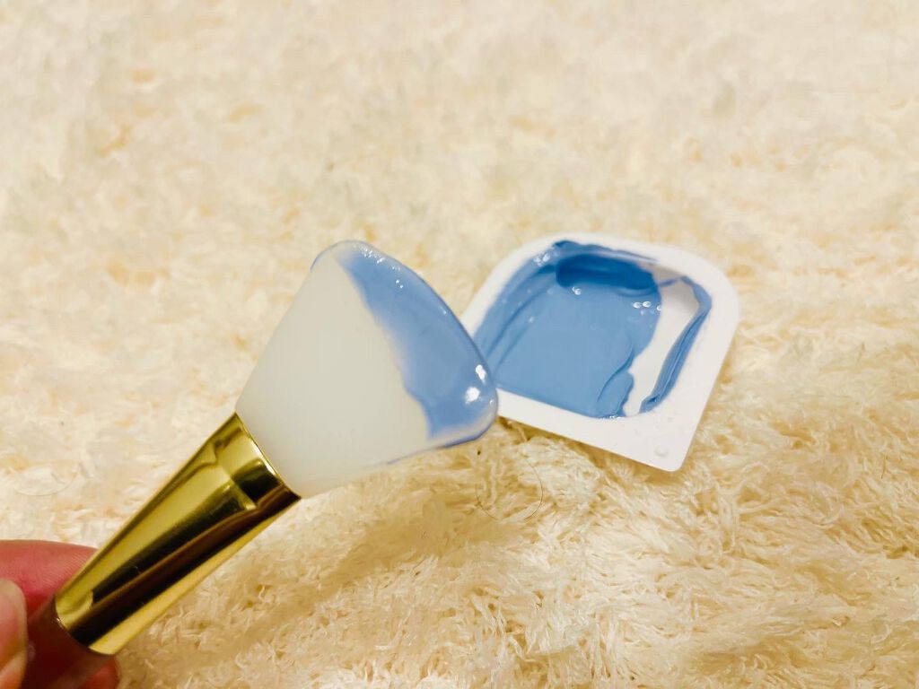 スーパーヒアルロン カプセルマスク/VT/洗い流すパック・マスクを使ったクチコミ(2枚目)