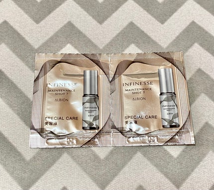 アンフィネス メンテナンス ショット 7/ALBION/美容液を使ったクチコミ(1枚目)