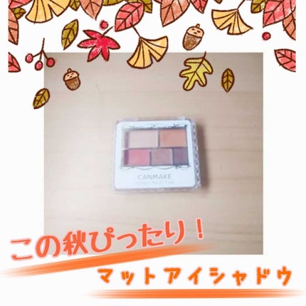 パーフェクトマルチアイズ/キャンメイク/アイシャドウパレットを使ったクチコミ(1枚目)