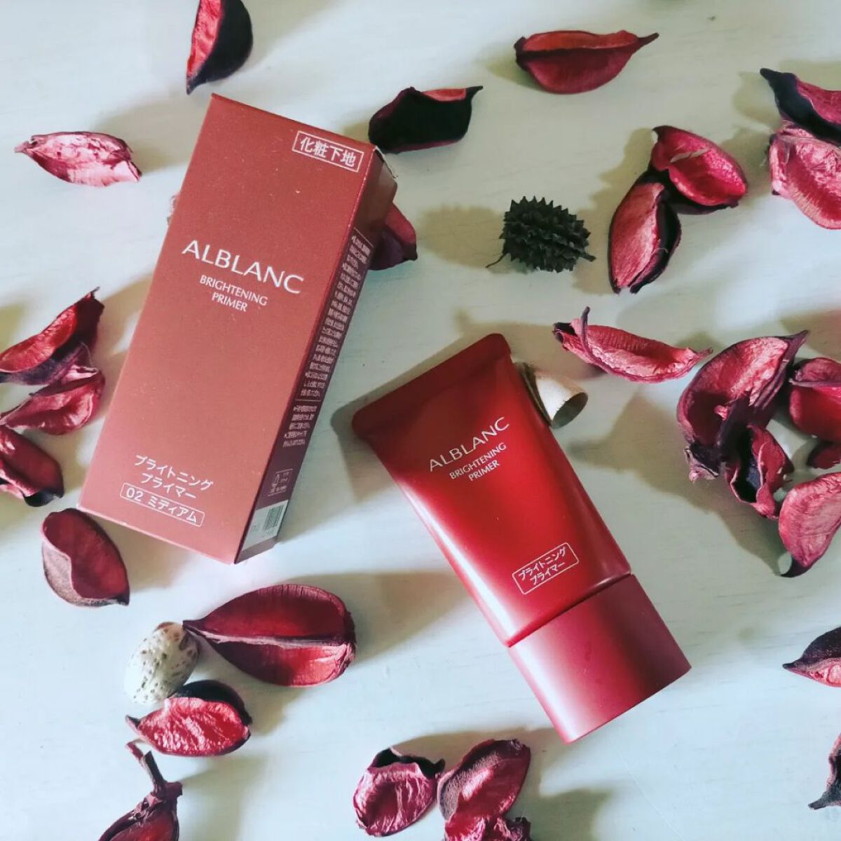 ブライトニングプライマー/ALBLANC/化粧下地を使ったクチコミ（1枚目）