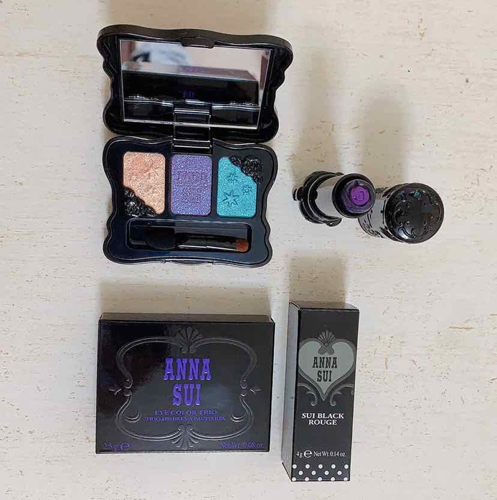 スイ ブラックルージュ/ANNA SUI/口紅を使ったクチコミ(3枚目)