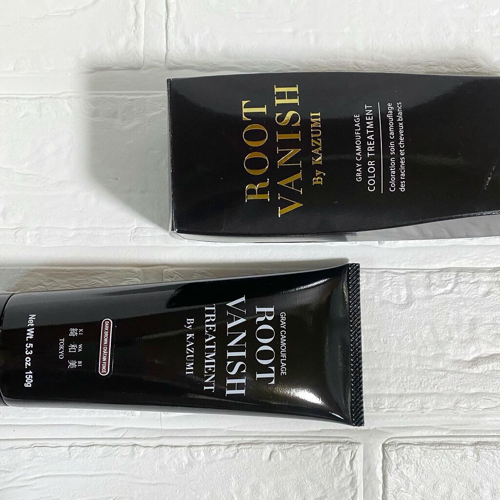 ROOT VANISH 白髪染めカラーシャンプー/ トリートメント/綺和美/市販シャンプーを使ったクチコミ(1枚目)