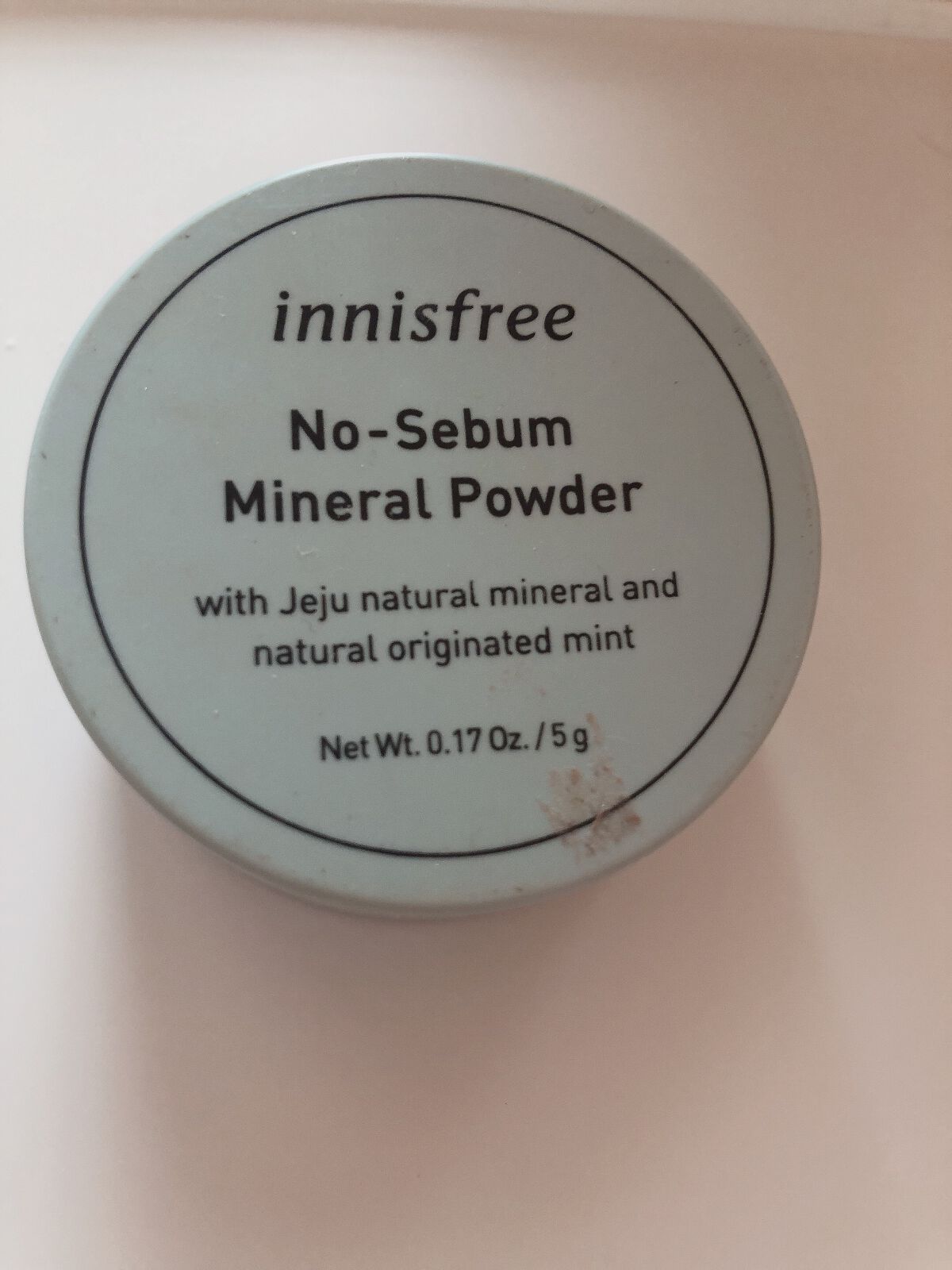 ノーセバム ミネラルパウダー N/innisfree/ルースパウダーを使ったクチコミ(1枚目)