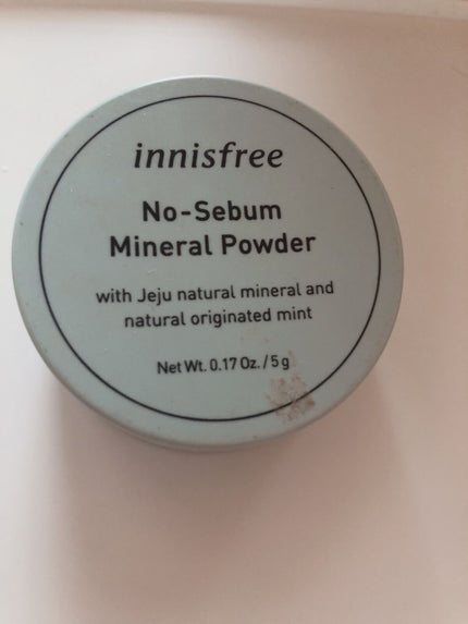 ノーセバム ミネラルパウダー N/innisfree/ルースパウダーを使ったクチコミ(1枚目)