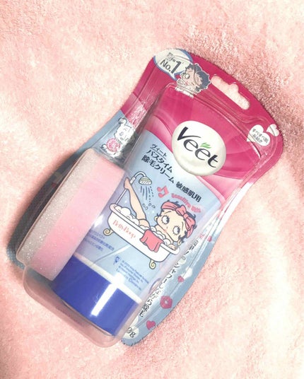 バスタイム除毛クリーム 敏感肌用/Veet/除毛クリームを使ったクチコミ(2枚目)