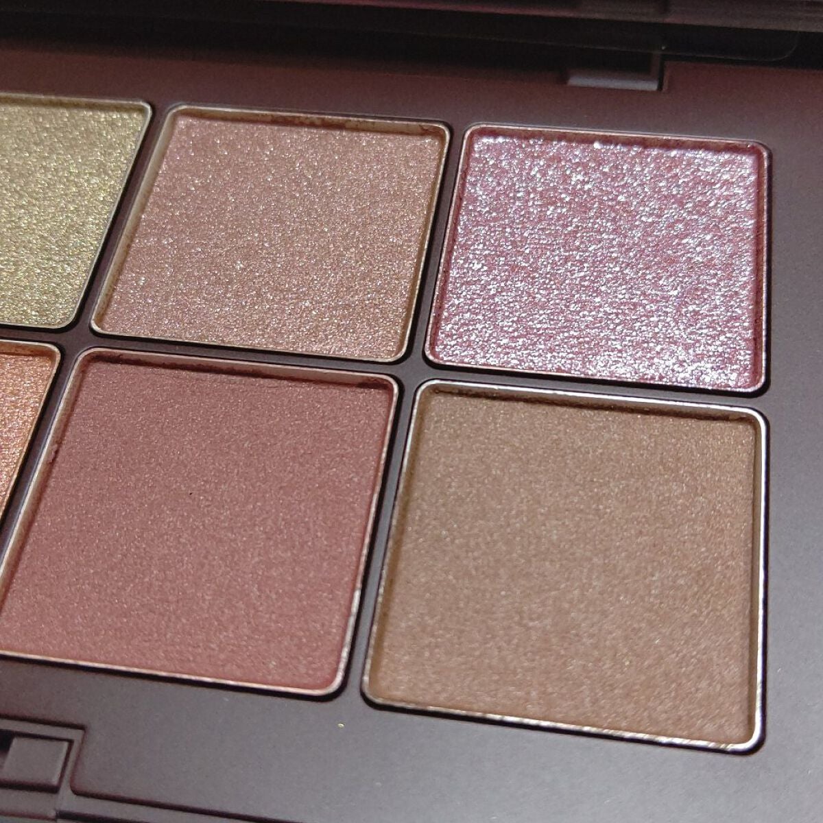 ウォーム メモリーズ アイシャドウパレット/RMK/アイシャドウパレットを使ったクチコミ(4枚目)