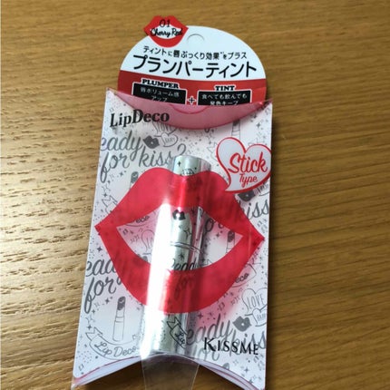 プランパーティントスティック/リップデコ/リップティントを使ったクチコミ(1枚目)