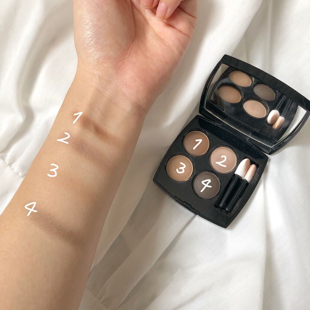 レ キャトル オンブル/CHANEL/アイシャドウパレットを使ったクチコミ(2枚目)