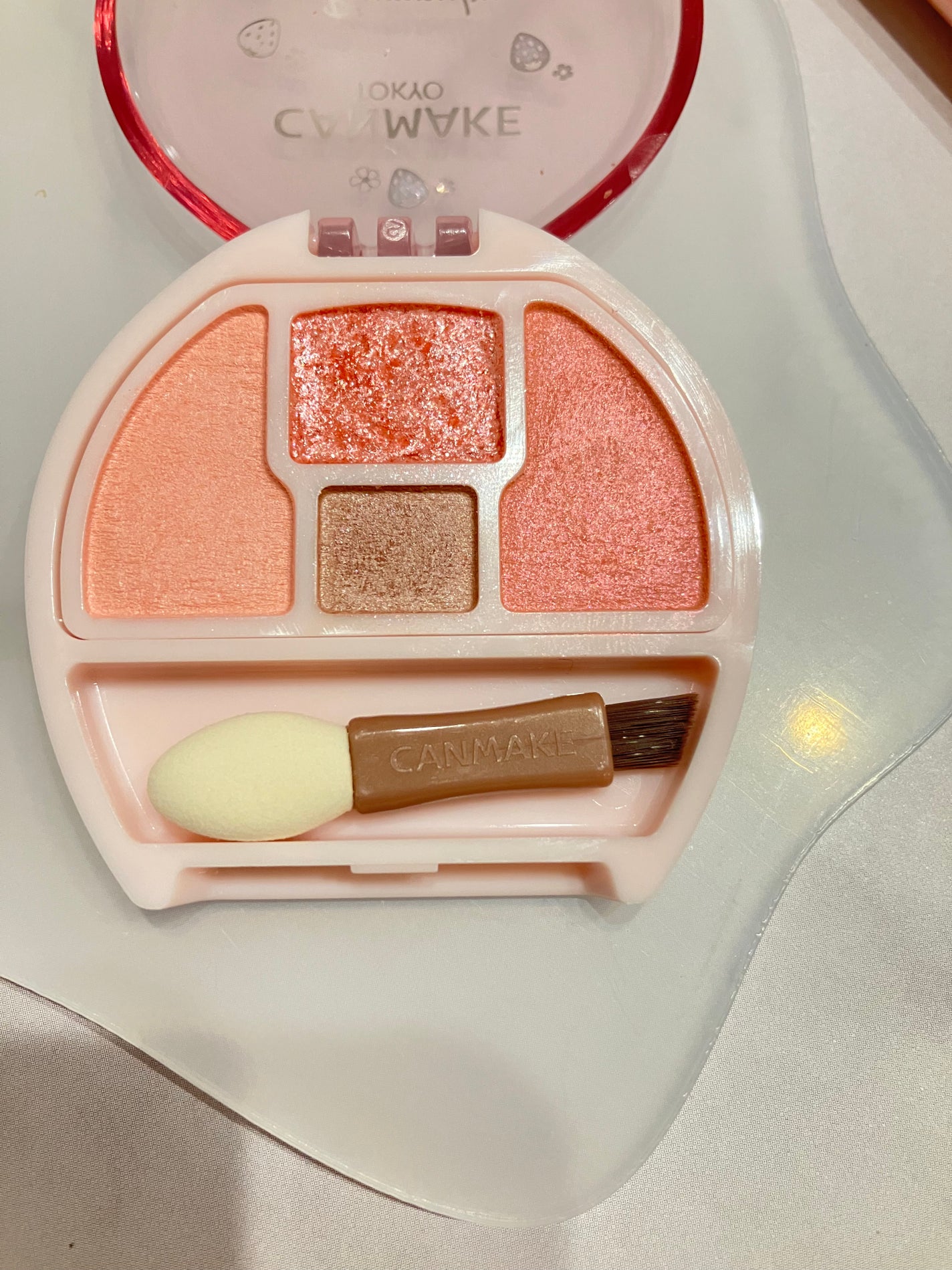 プランぷくコーデアイズ/キャンメイク/パウダーアイシャドウを使ったクチコミ(2枚目)