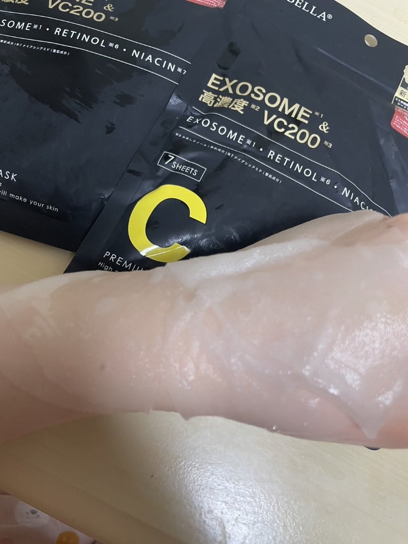 シートマスク ヒト幹細胞×VC200/CICIBELLA/シートマスク・パックを使ったクチコミ(5枚目)