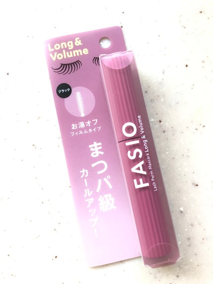 まつパ級 フィルム マスカラ (ロング&ボリューム)/FASIO/マスカラを使ったクチコミ(1枚目)