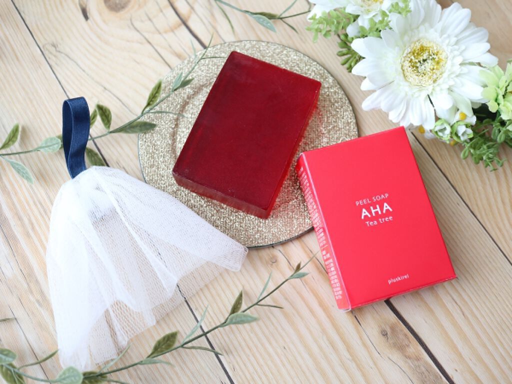 ピールソープ AHA/プラスキレイ/洗顔石鹸を使ったクチコミ（1枚目）