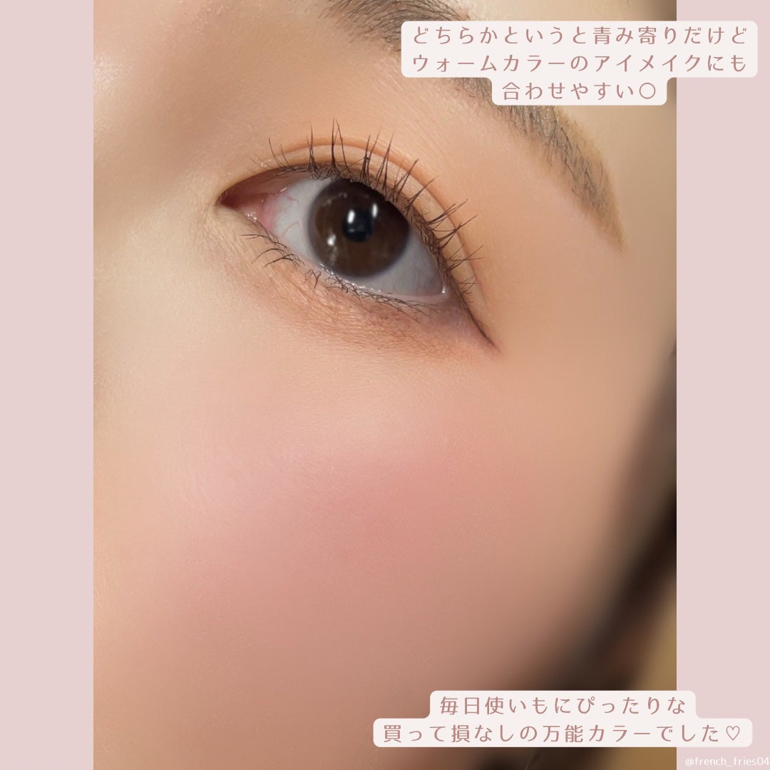 チークブラッシュ/CEZANNE/パウダーチークを使ったクチコミ(5枚目)