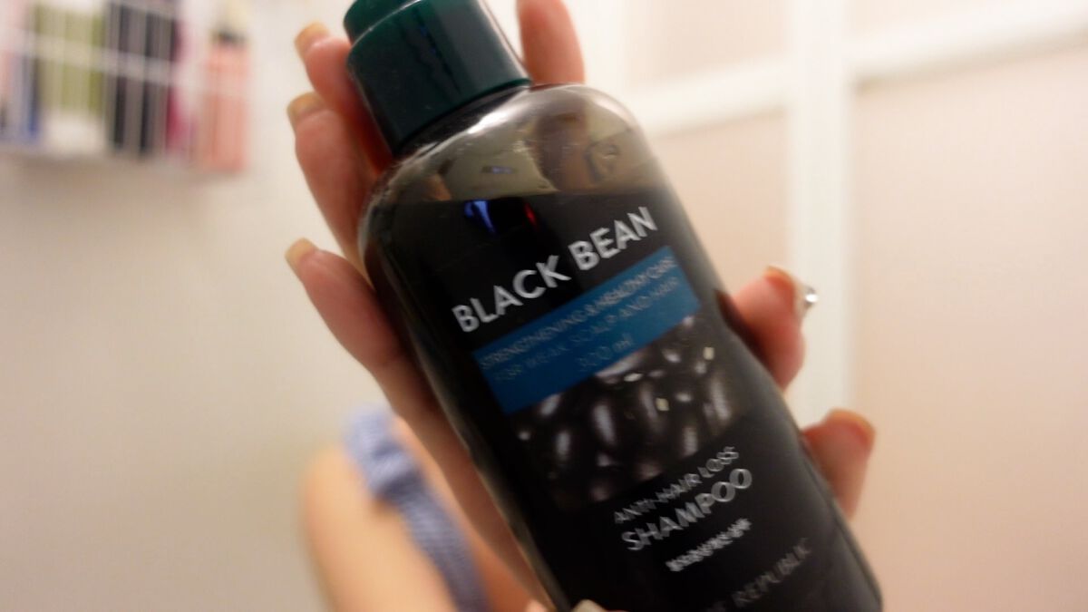 ブラックビーン ヘアシャンプー/ネイチャーリパブリック/市販シャンプーを使ったクチコミ（2枚目）