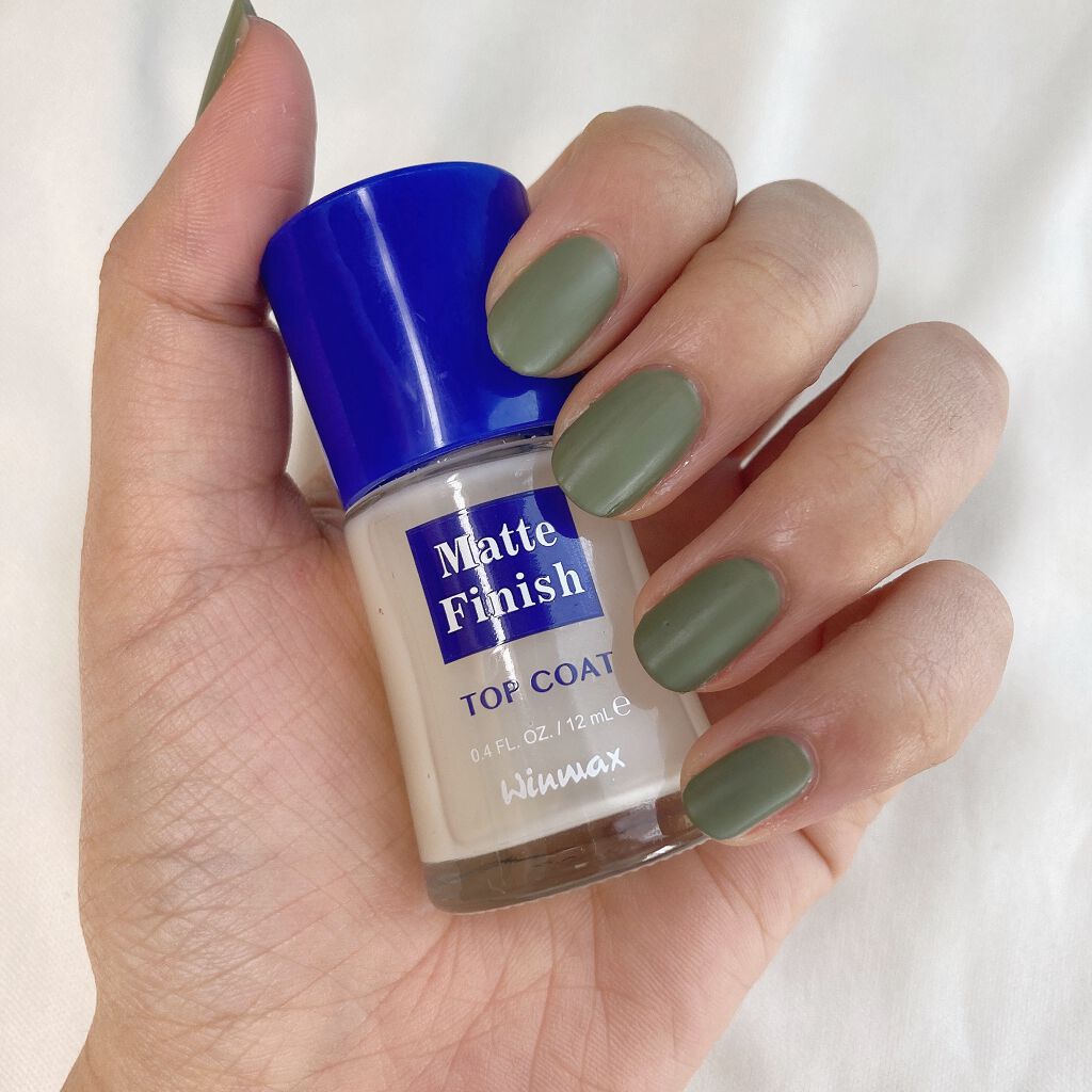 ウィンマックス ネイルケアシリーズ マットトップコート/DAISO/ネイルトップコートを使ったクチコミ（3枚目）