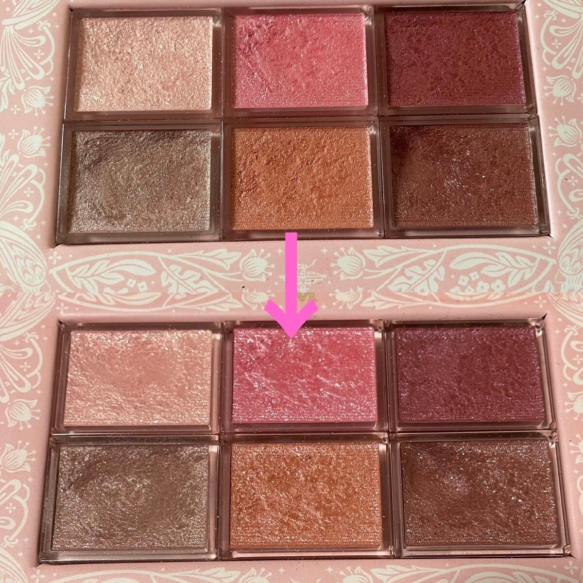 【旧品】パーフェクトスタイリストアイズ/キャンメイク/アイシャドウパレットを使ったクチコミ(5枚目)