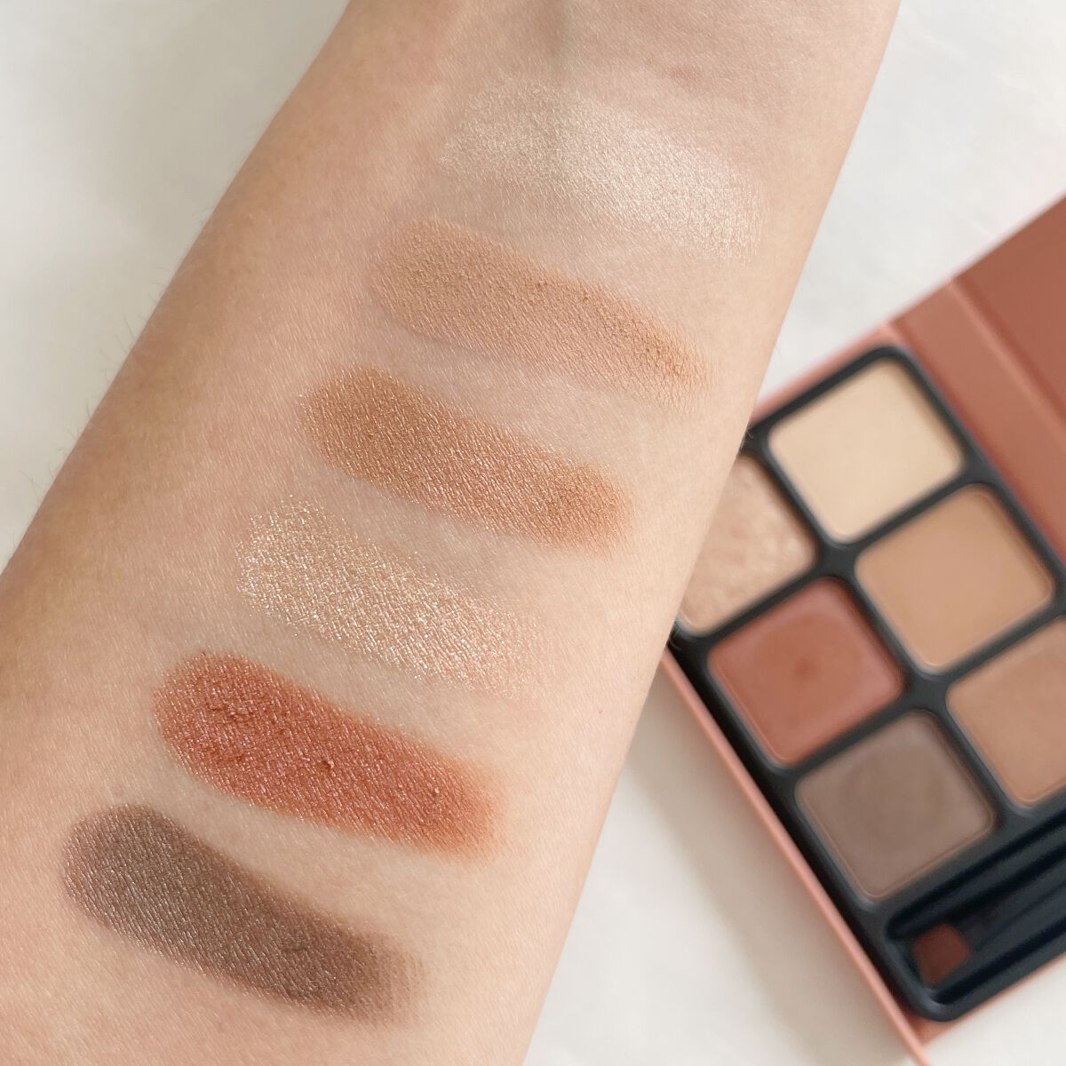 アイカラーパレット/heme/アイシャドウパレットを使ったクチコミ(5枚目)