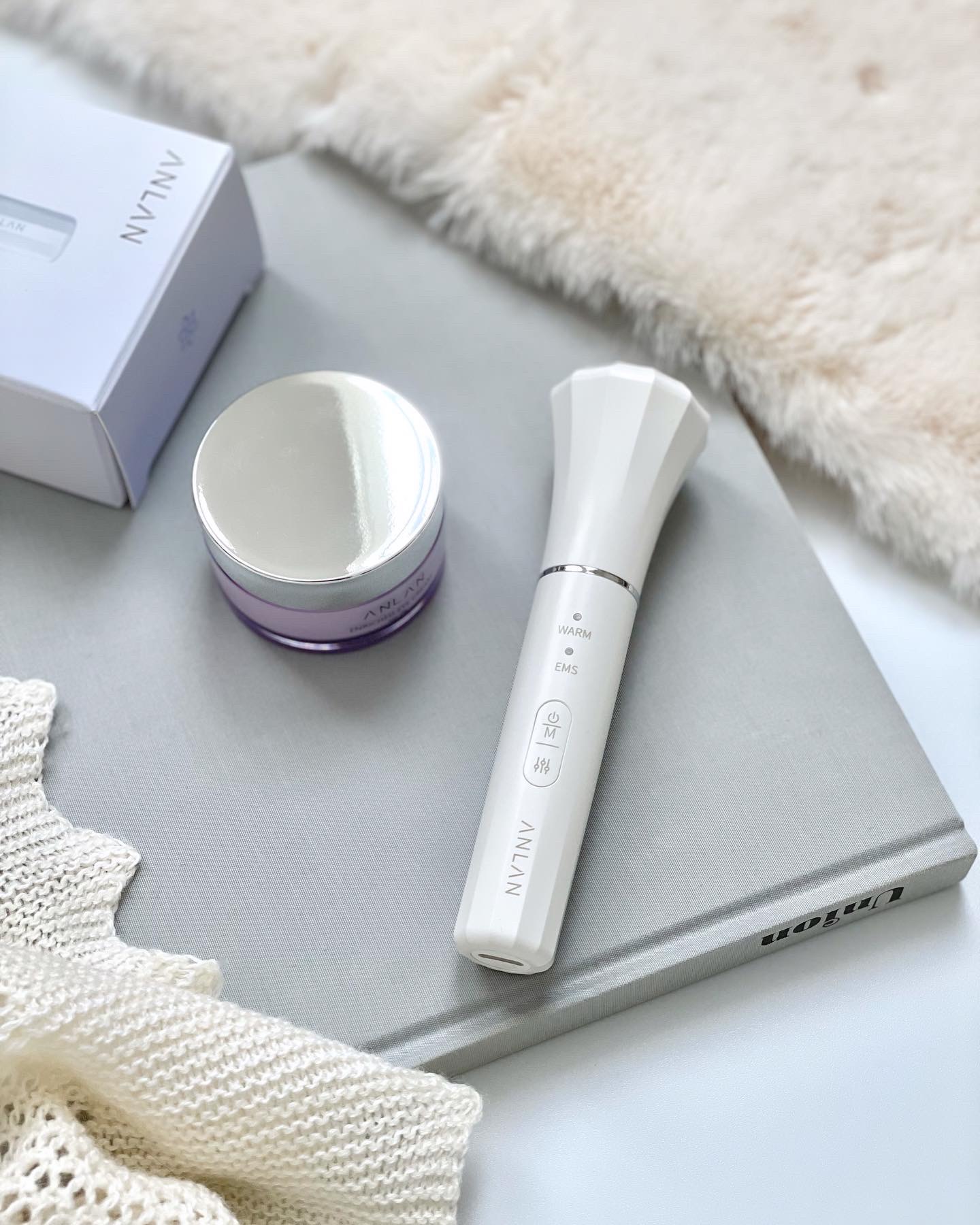 ANLAN EMS目元美容器 & エンリッチドアイクリーム 20g ANLAN EMS目元美容器 & エンリッチドアイクリーム 20g