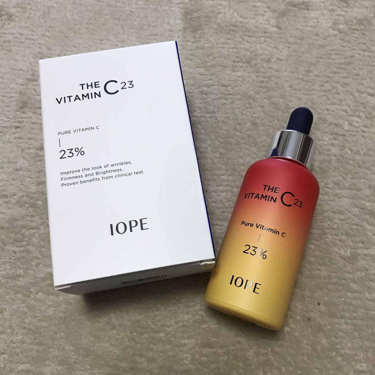 ザビタミンC23/IOPE/美容液を使ったクチコミ（2枚目）