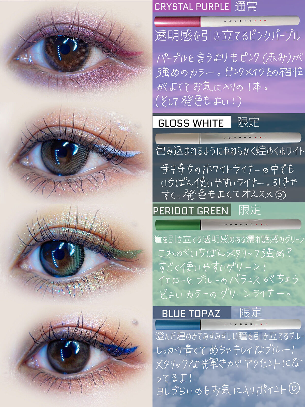 アイデザインライナー/COCOROIKI/リキッドアイライナーを使ったクチコミ（3枚目）