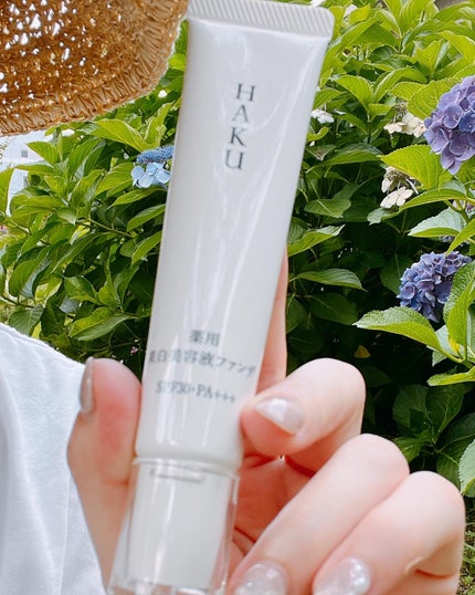 薬用 美白美容液ファンデ(医薬部外品)/HAKU/クリーム・エマルジョンファンデーションを使ったクチコミ(4枚目)