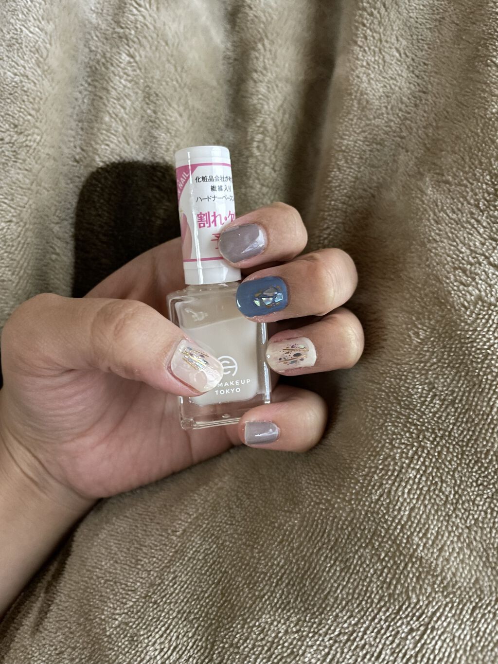 AC クイックドライベース＆ハードナー/AC MAKEUP/ネイルベースコートを使ったクチコミ（2枚目）