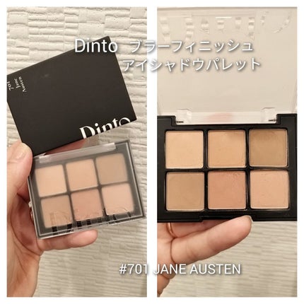 ブラーフィニシュシャドウパレット/Dinto/アイシャドウパレットを使ったクチコミ(2枚目)