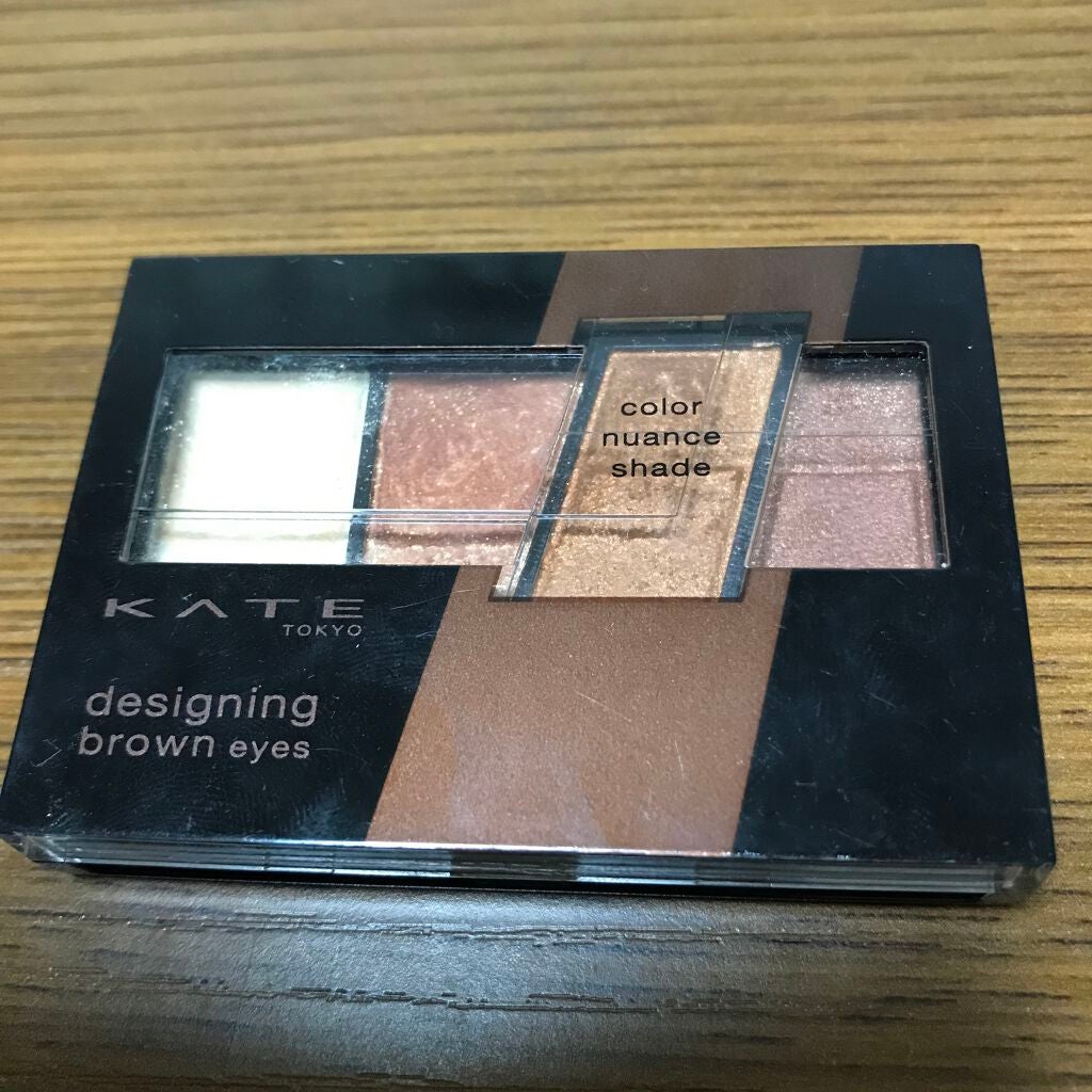 デザイニングブラウンアイズ/KATE/アイシャドウパレットを使ったクチコミ(1枚目)